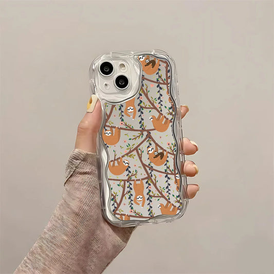Sloth In Trees iPhone Case