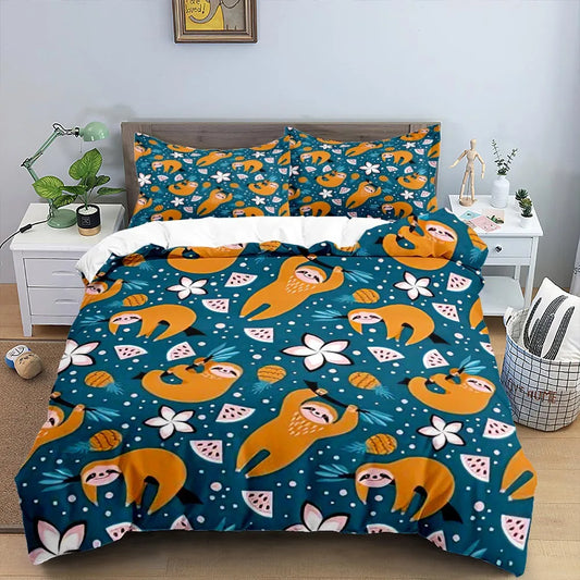Sloth Duvet Cover Sets