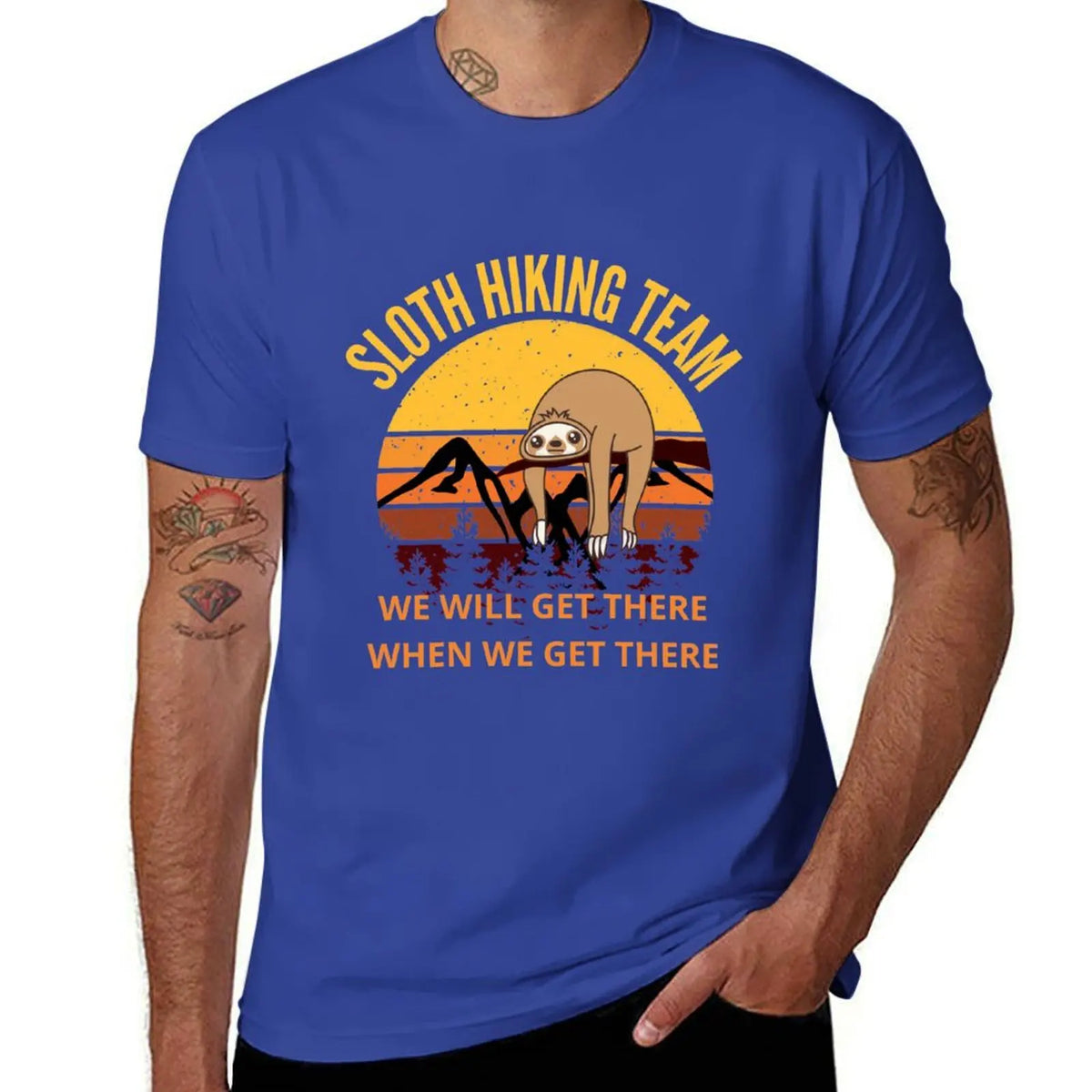 Sloth Hiking Team T-Shirt