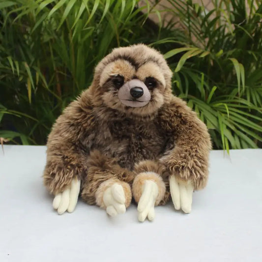 Realistic Sloth Plush Toy