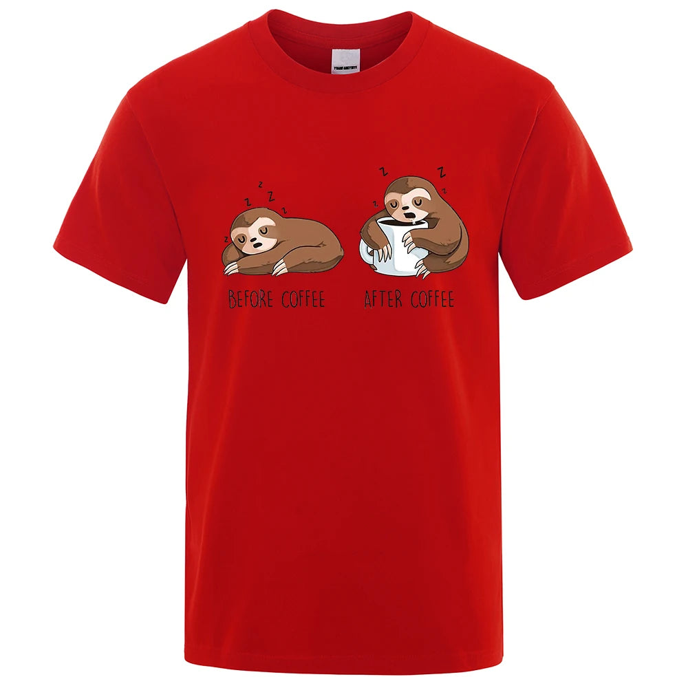Before Coffee After Coffee T-Shirt