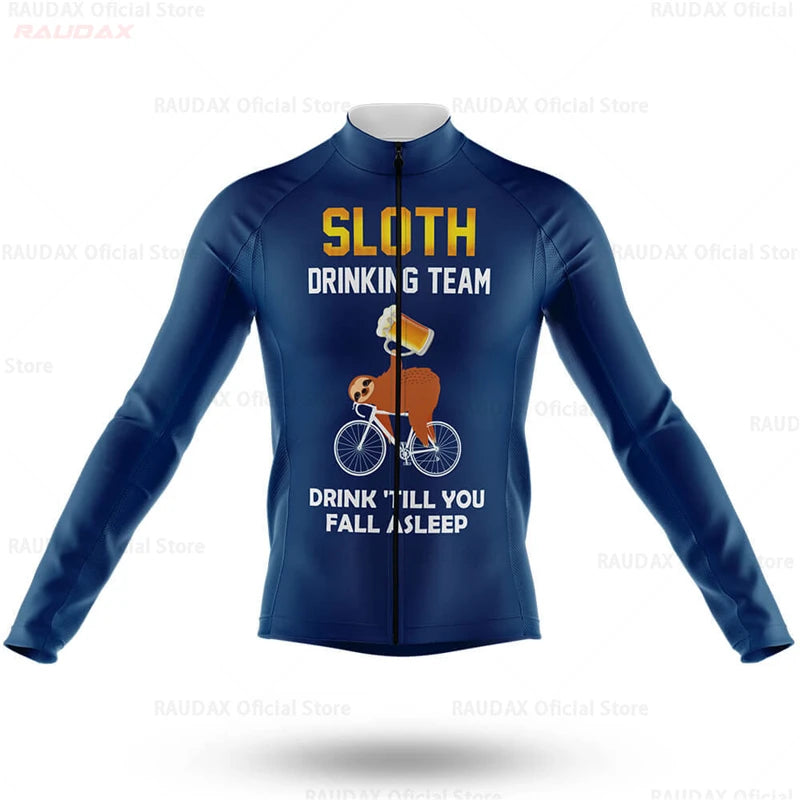 Sloth Long Sleeves Cycling Jacket