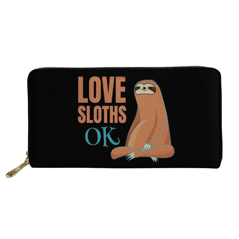 Love Sloths Okay Wallet