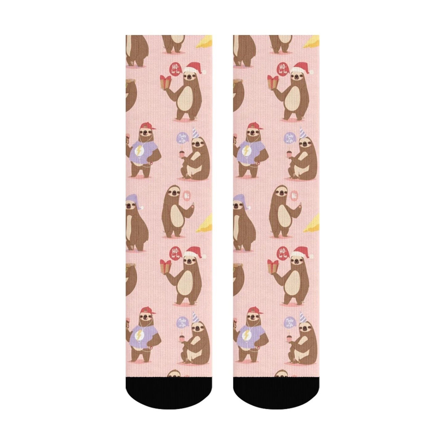 Pink Fun Sloth Socks product photo 4