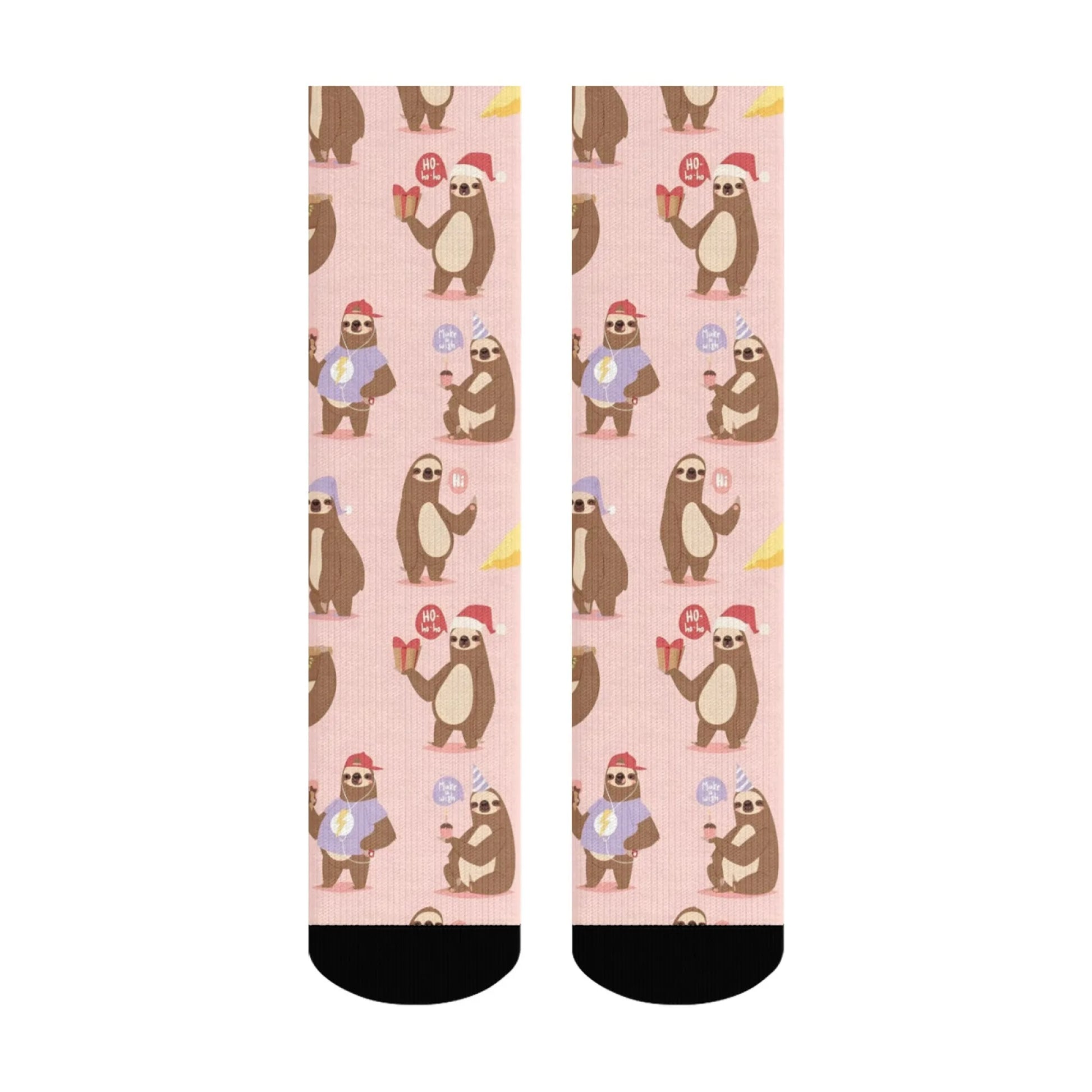 Pink Fun Sloth Socks product photo 4