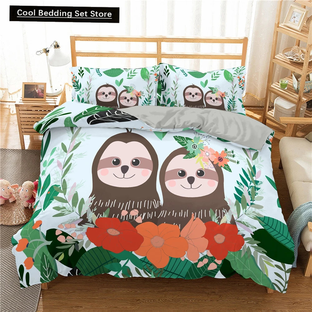 Sloth Bedding Sets