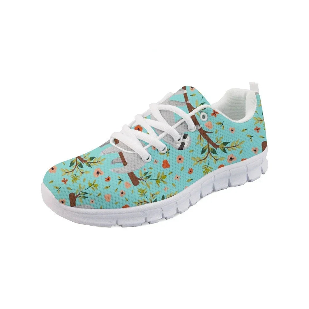 Sloth On A Branch Sneakers