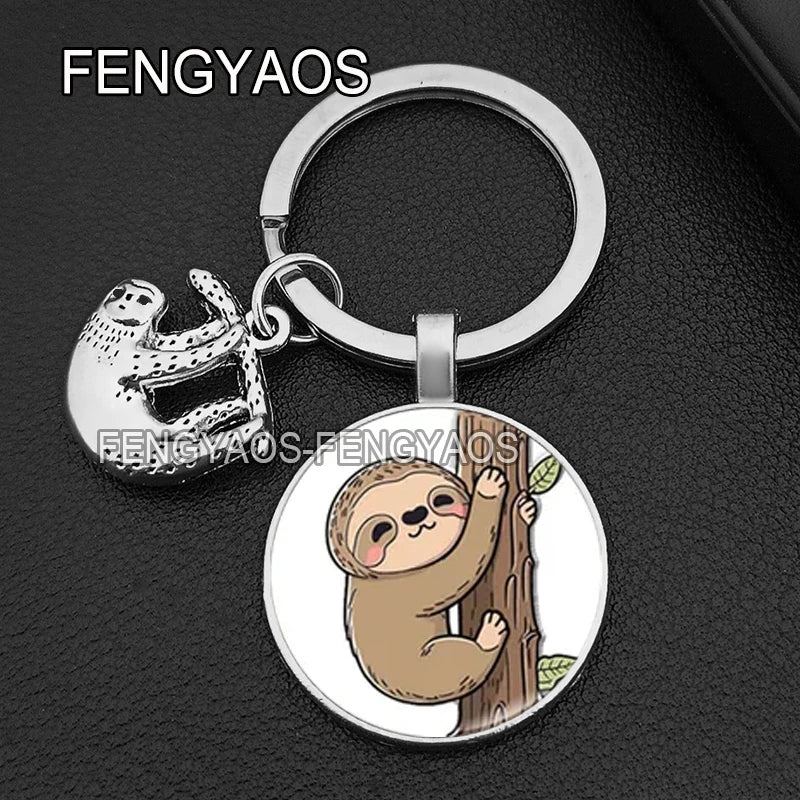 Cute Sloth Keyrings