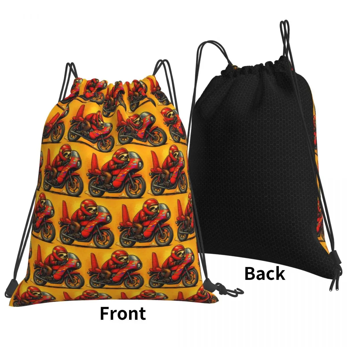 Speedy Sloth Motorcycle Backpack