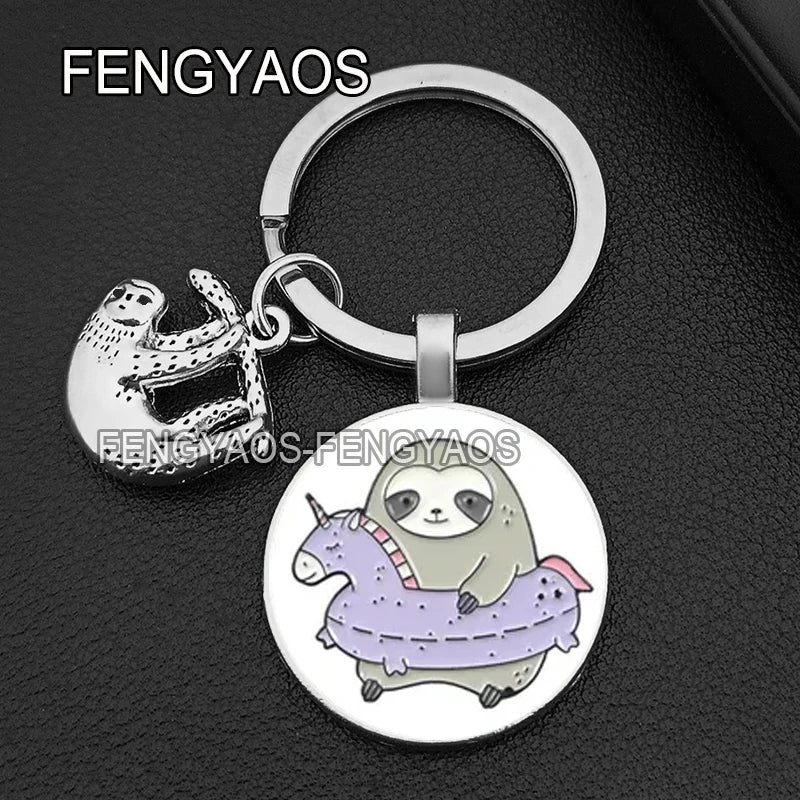 Cute Sloth Keyrings