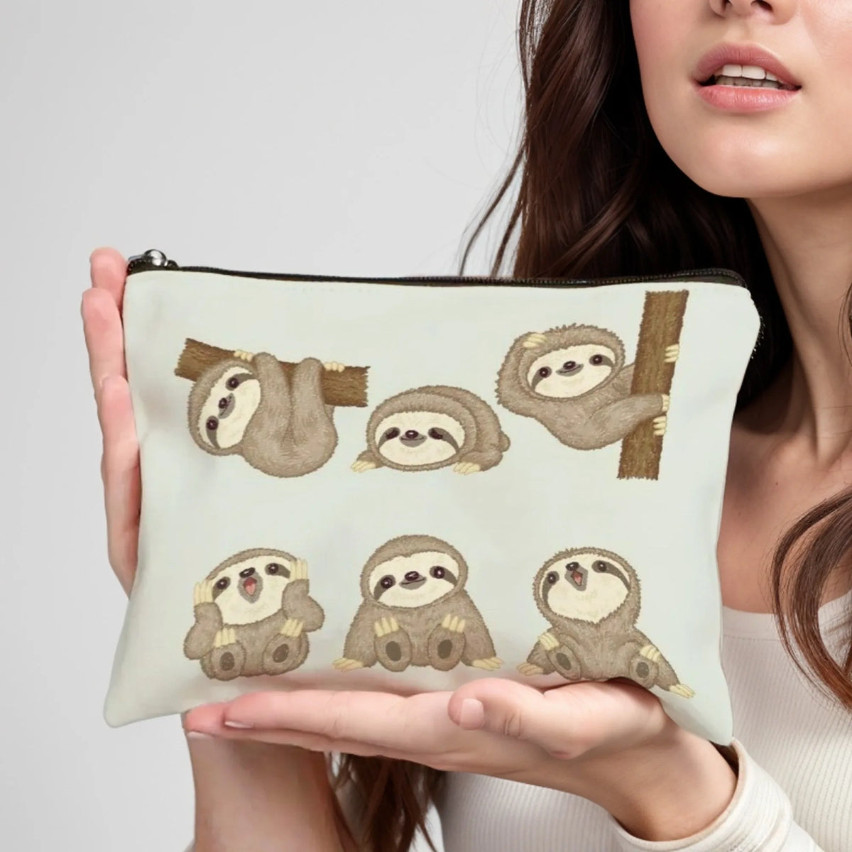 Sloth Cosmetic Bag