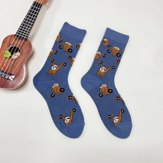 Sloth Bodybuilding Socks