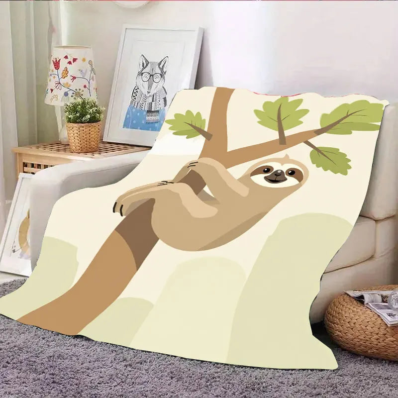 Tree Sloth Blanket