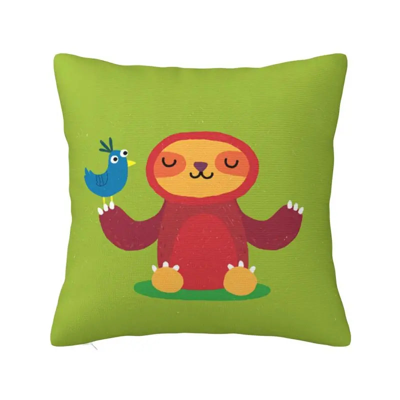 Assorted Cute Sloth Cushion Covers