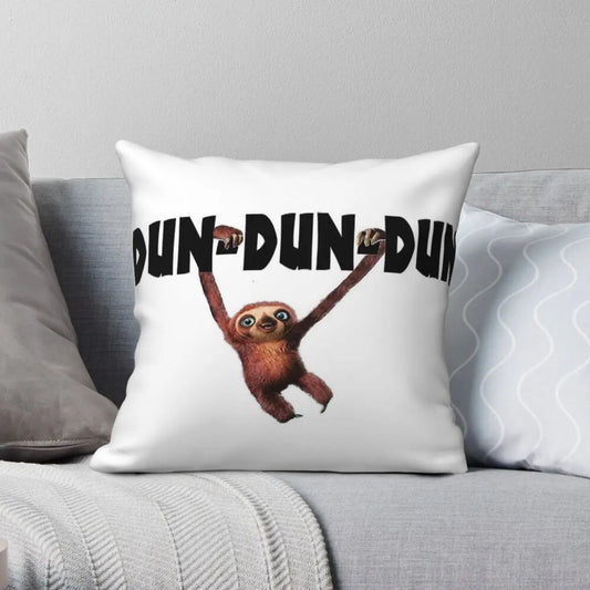 Sloth Dun-Dun-Dun Cushion Cover