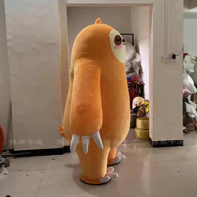 Adult Inflatable Sloth Mascot Costume