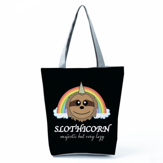 Slothcorn Tote Bag