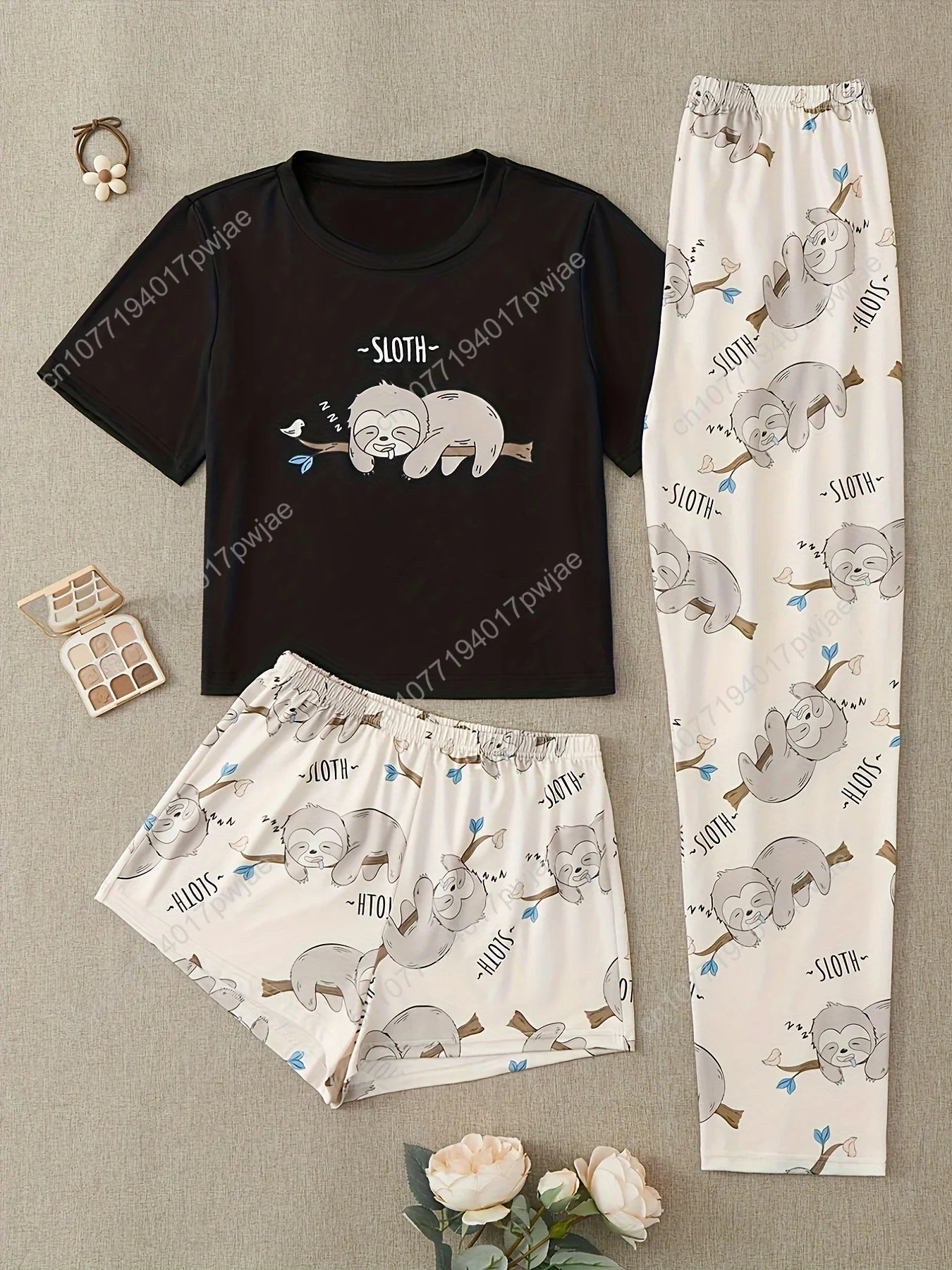 Sloth Pajama Set