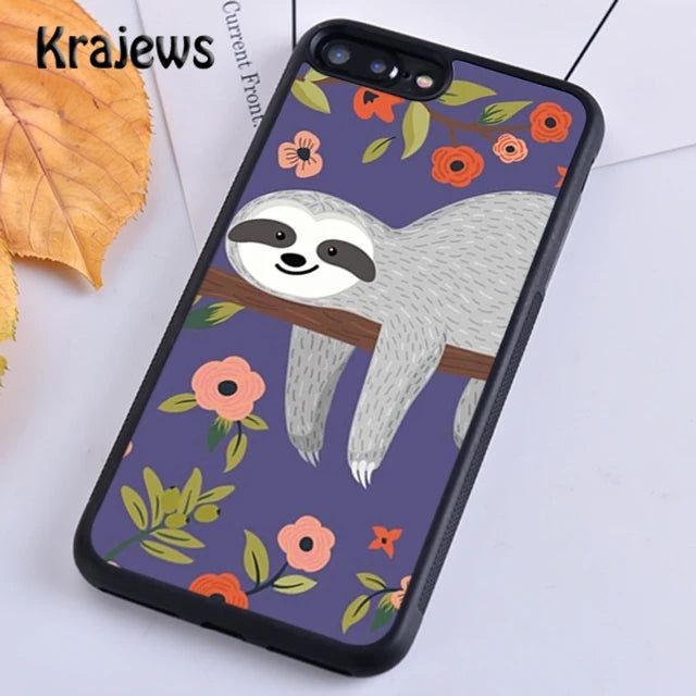 Sloth Phone Case For iPhone