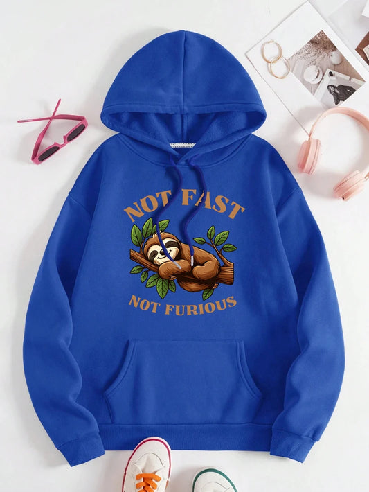 Not Fast Not Furious Sloth Hoodies