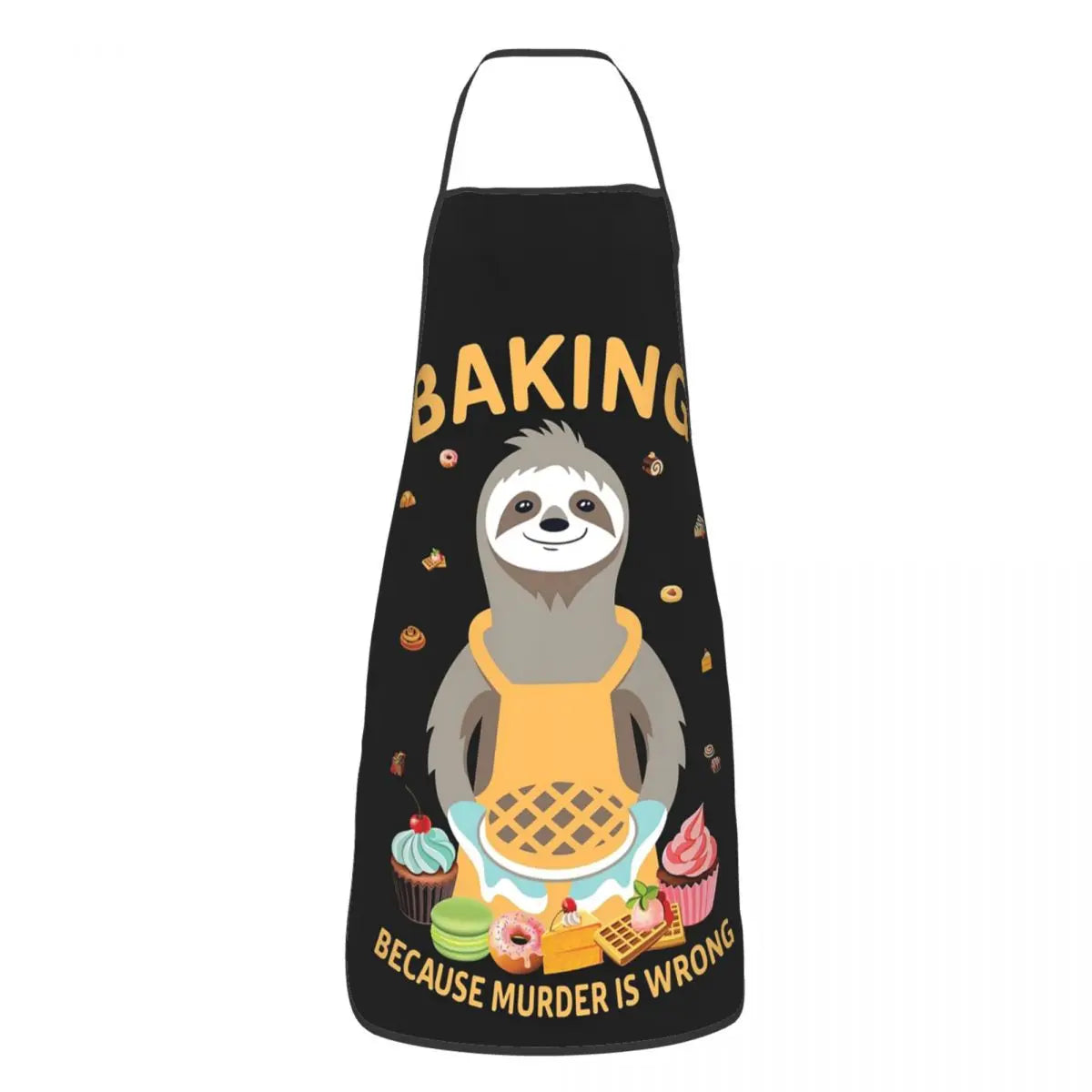 Sloth Baking Apron