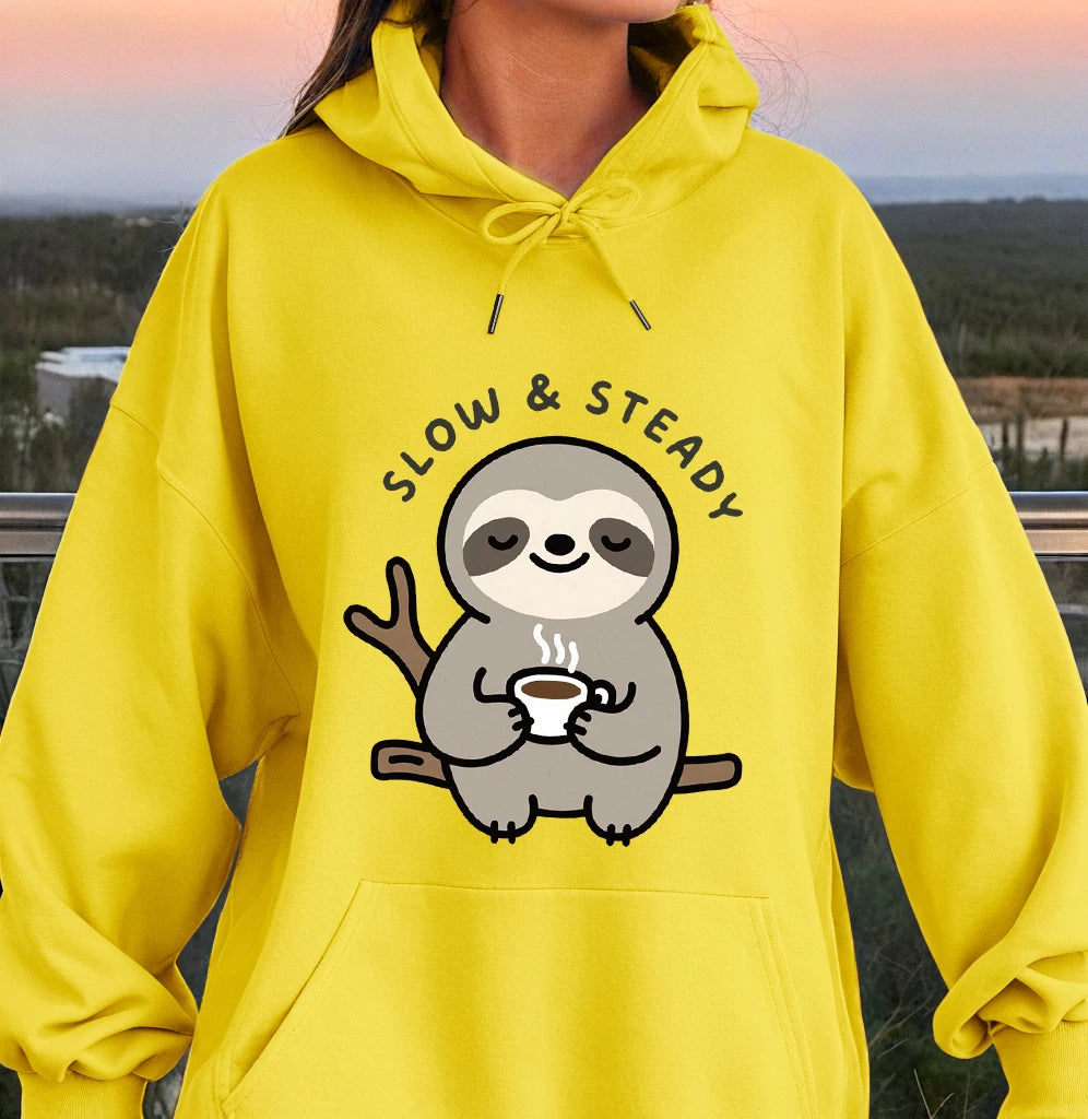 Slow & Steady Hoodies