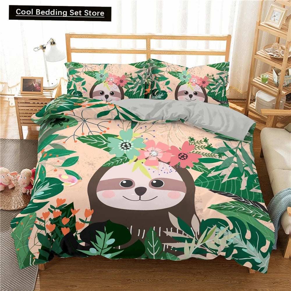 Sloth Bedding Sets