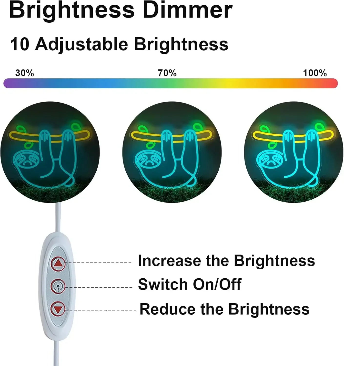 Cute Sloth Neon Sign