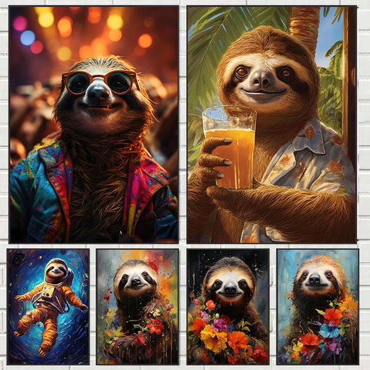Sloth Posters