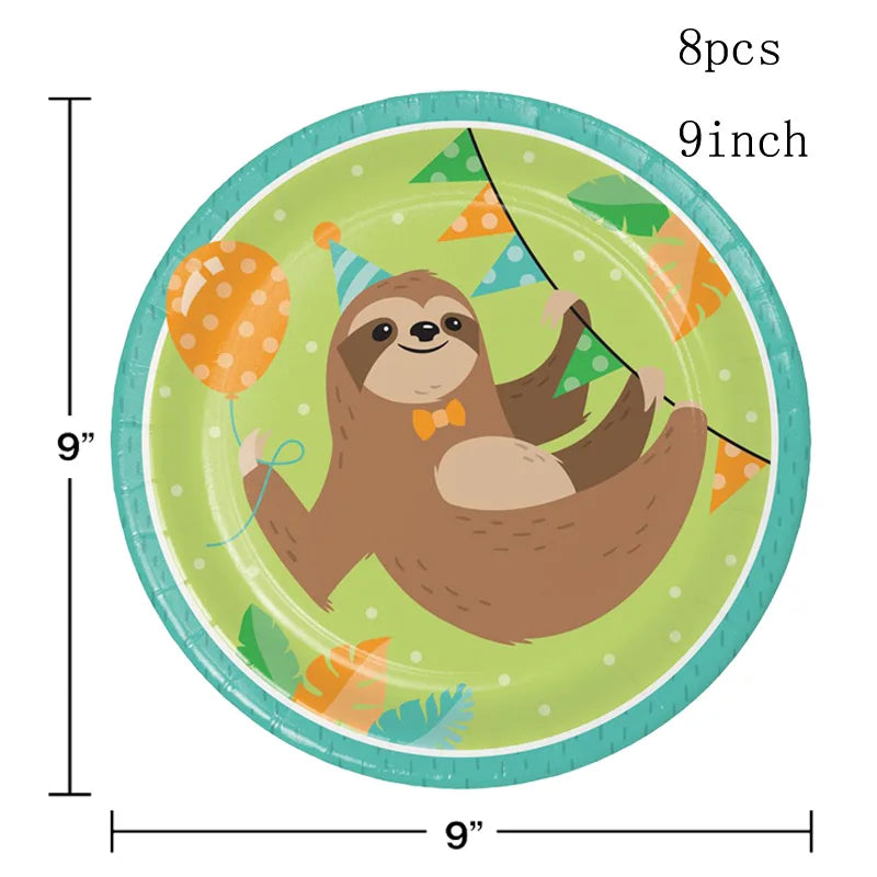 Sloth Disposable Tableware