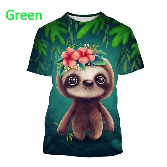 Sloth Graphic T-Shirt
