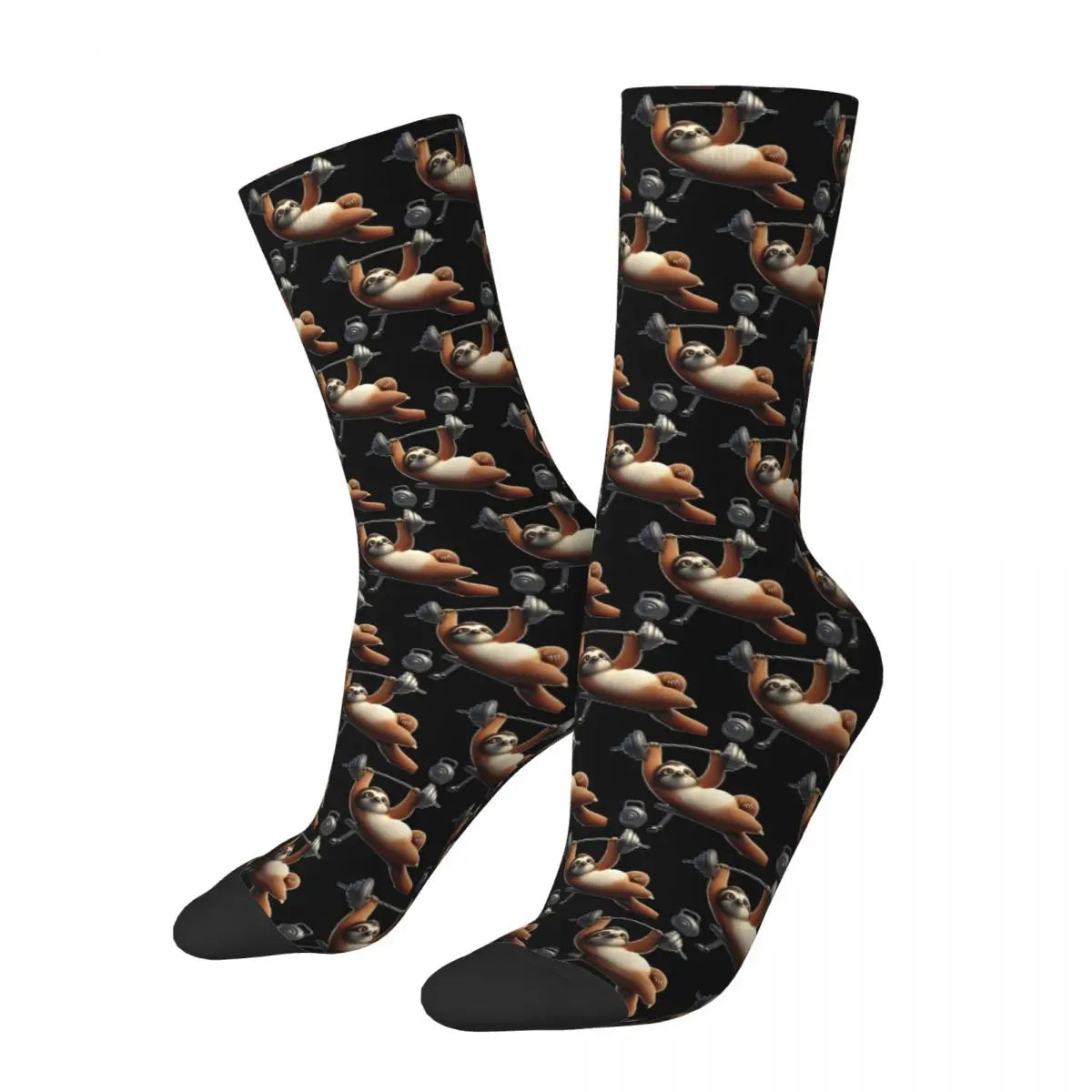 Sloth Bodybuilding Weightlifting Socks