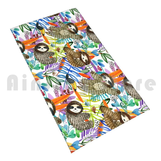 Sloth Bath Towel