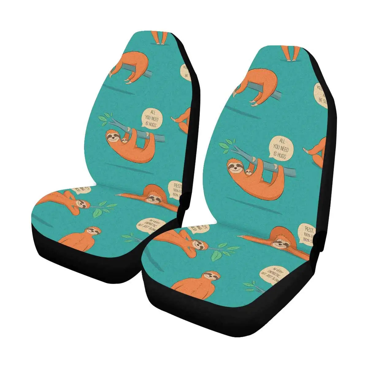 Various Cute Sloth Car Seat Covers