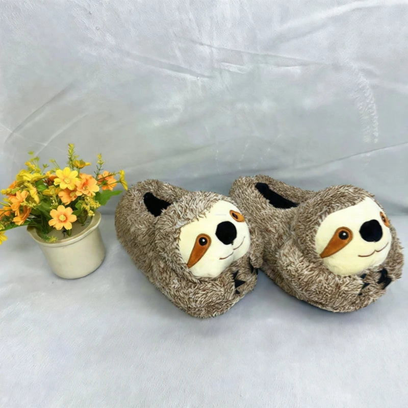 Sloth Plush Slippers
