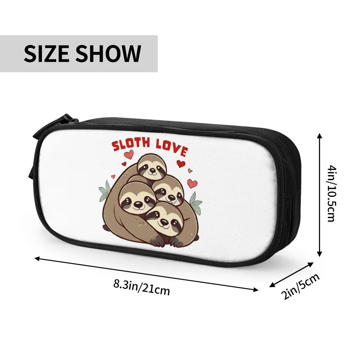 Sloth Love Pencil Case