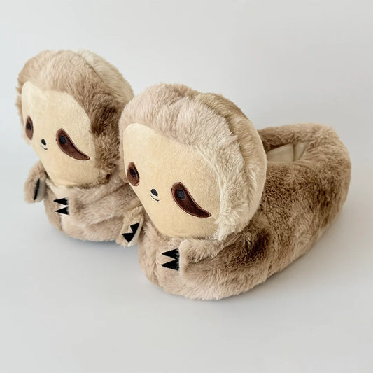 Sloth Plush Slippers