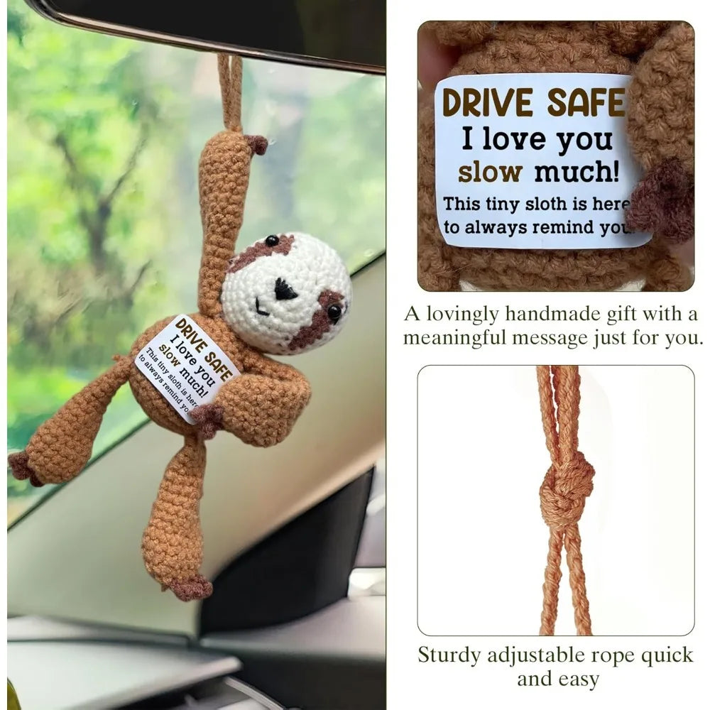 I Love You Slow Much Sloth Hanging Air Freshener
