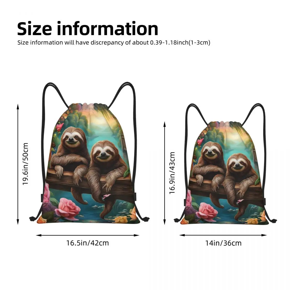 Tropical Sloth Backpacks