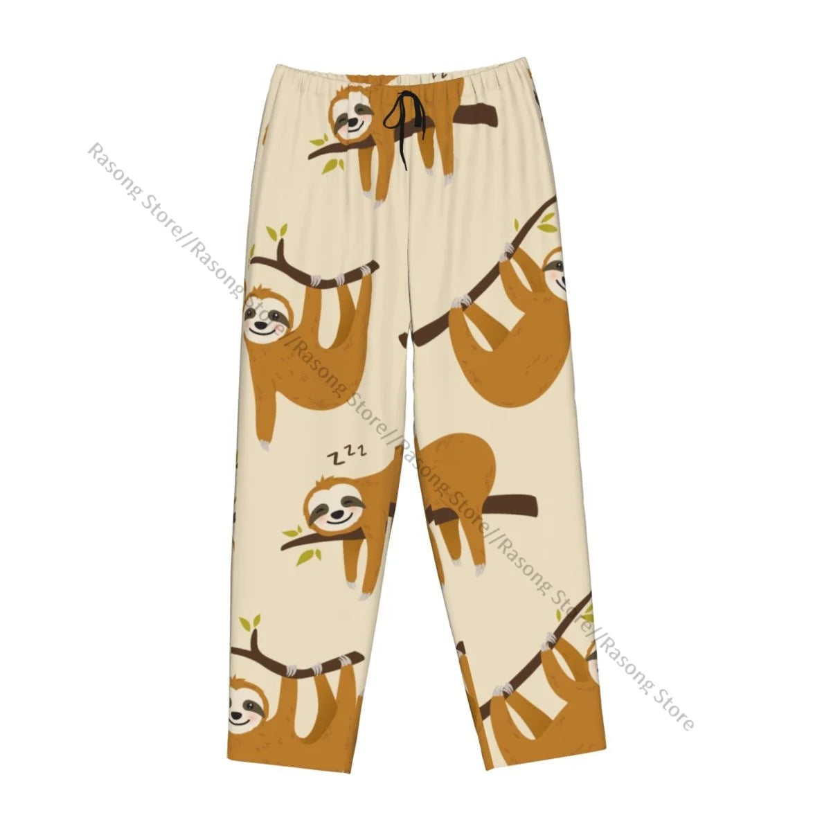 Cozy Flannel Sloth Pajama Bottoms
