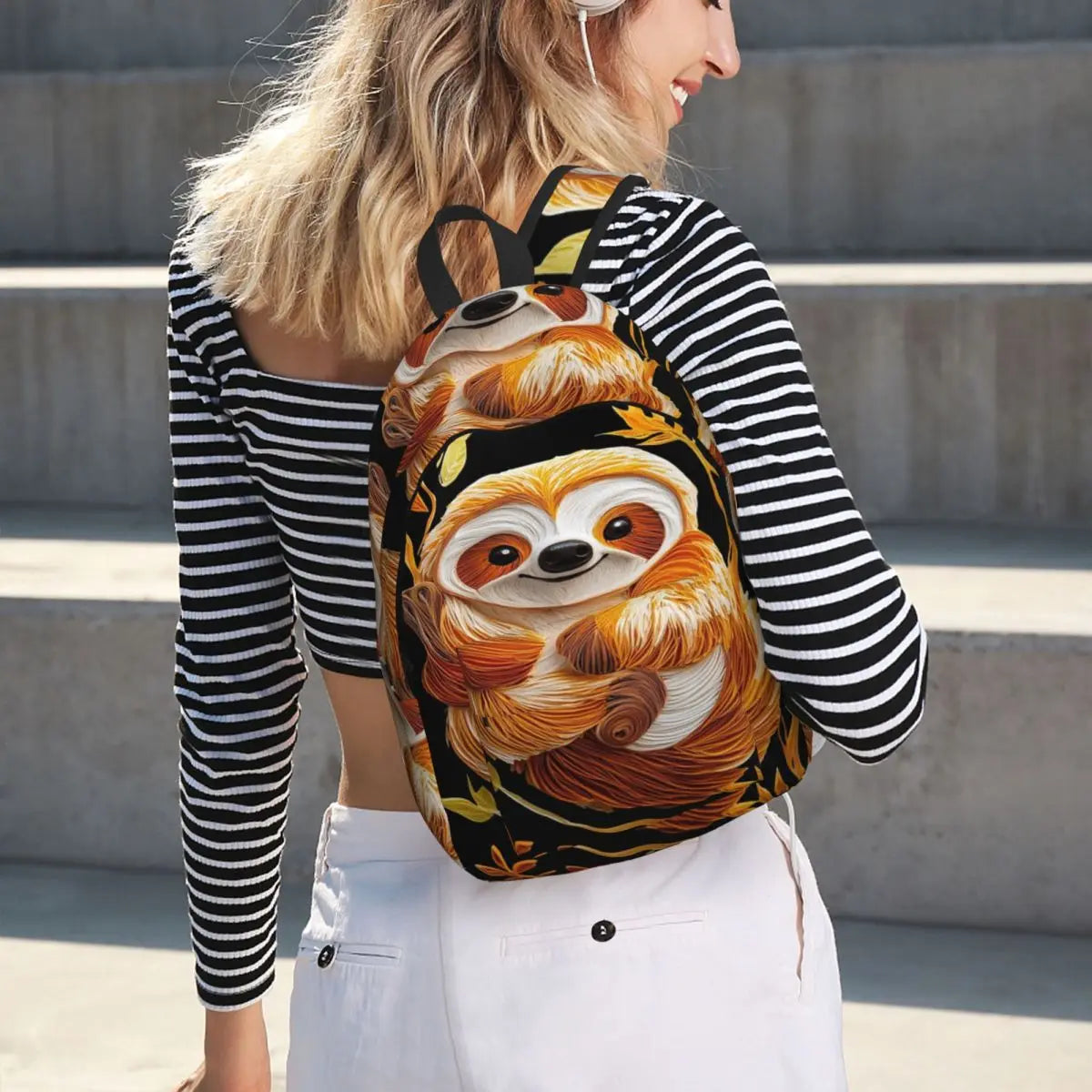 Cute Kawaii Sloth Backpack