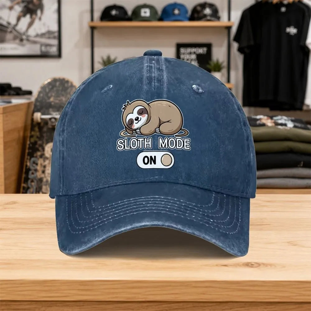 Sloth Mode On Baseball Cap