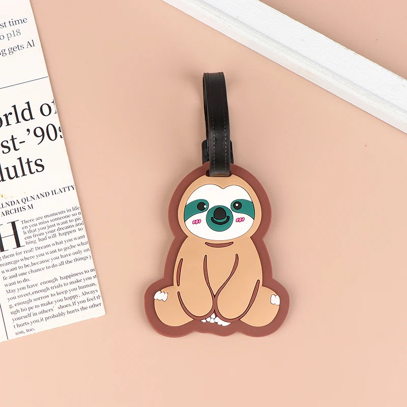 Sloth Luggage Tags