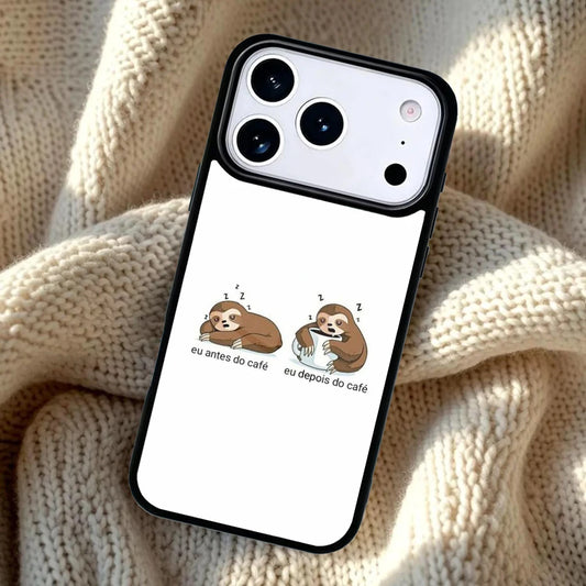 Tired Sloth iPhone Case