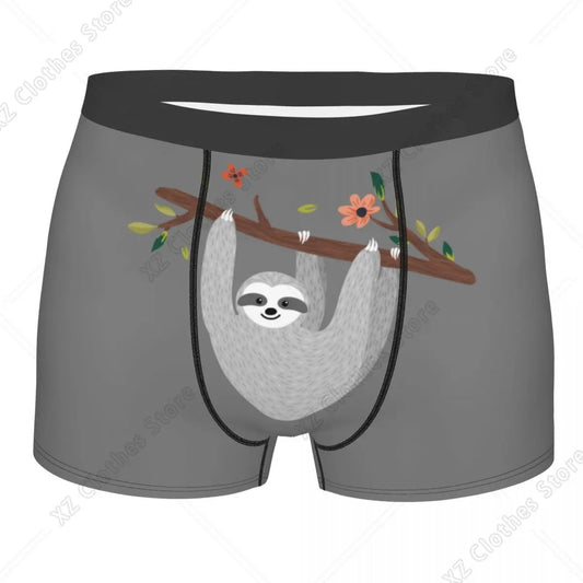 Hanging Sloth Boxer Briefs product photo