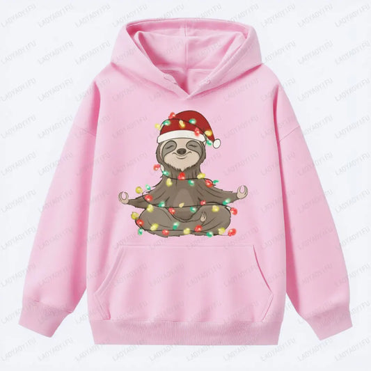Cute Sloth Christmas Holiday Sweater