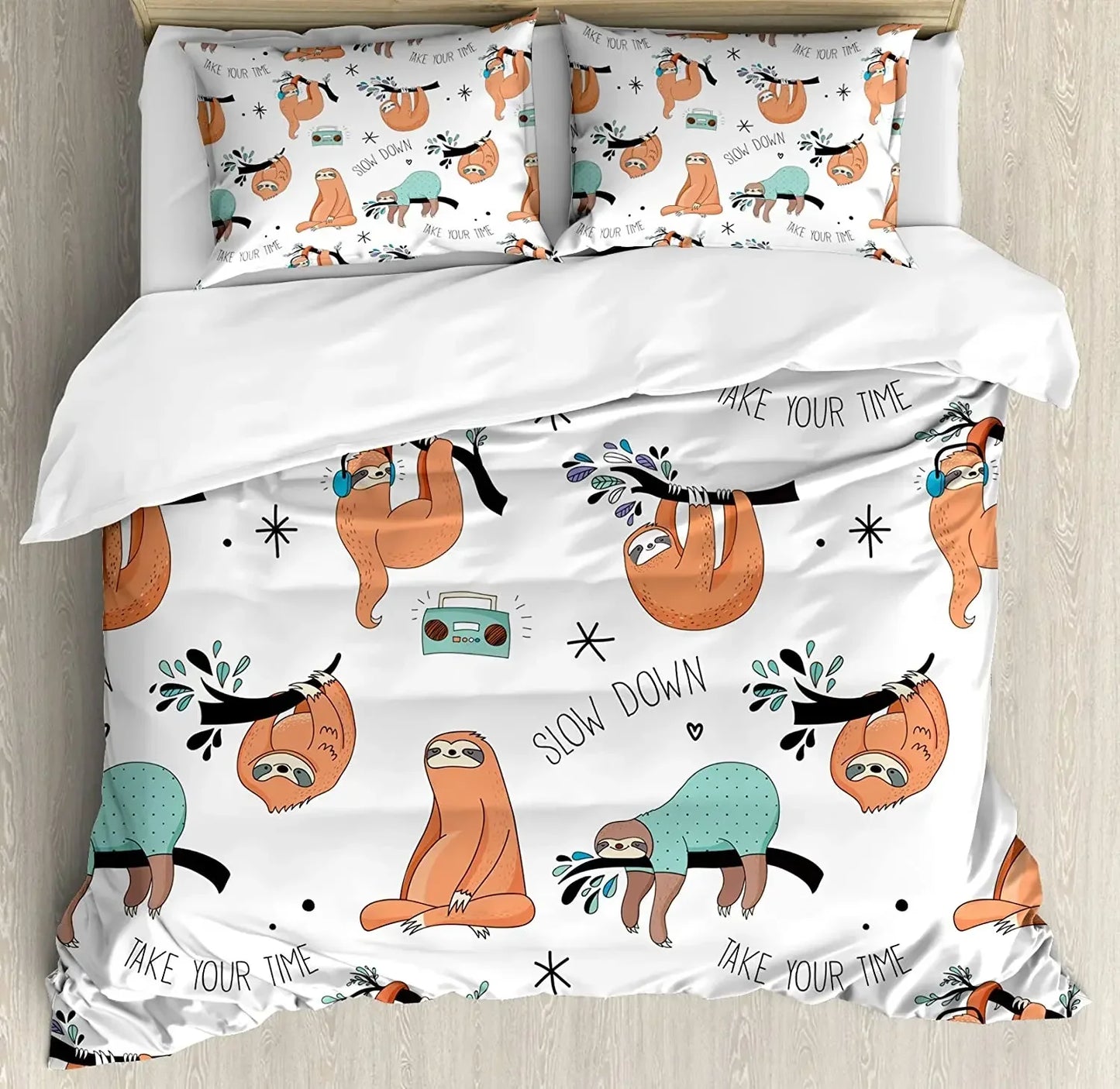 Sloth Bedding Set