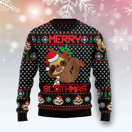 Merry Slothmas Christmas Jumper
