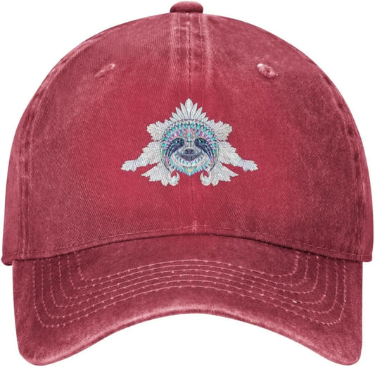Sloth Face Baseball Cap product photo 1