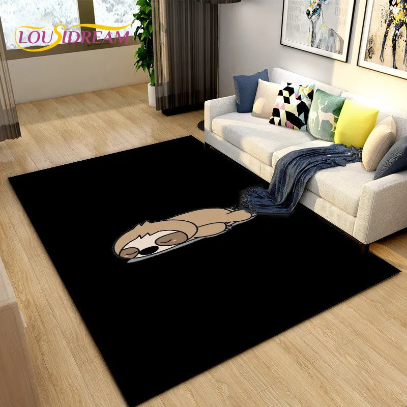 Assorted Cute Sloth Carpets